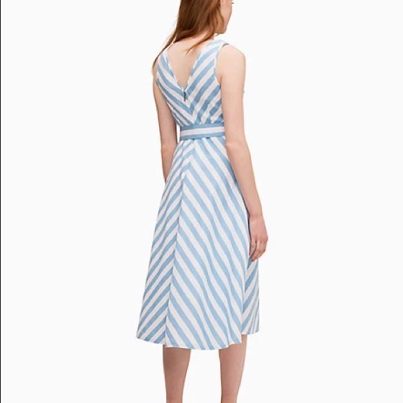 NWOT Kate Spade deck stripe midi dress - Picture 3 of 9